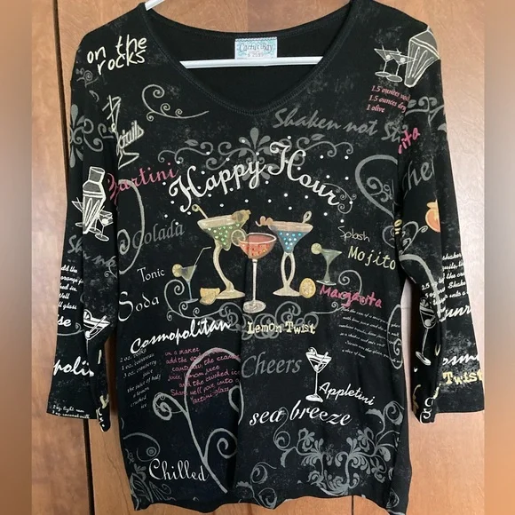 Happy Hour Top. Lrg NWT - Picture 1 of 3